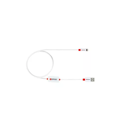 SKROSS USB cable, charger, sync, alarm (lightning) 1m
