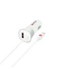 SKROSS USB charger, car, cigarette lighter (lightning, USB-A)