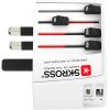 SKROSS MUV USB world travel power adapter and 2*USB charger (USB A and USB C)