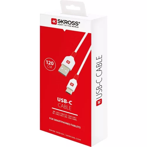 SKROSS USB cable, charger, sync (USB-C) 1.2m