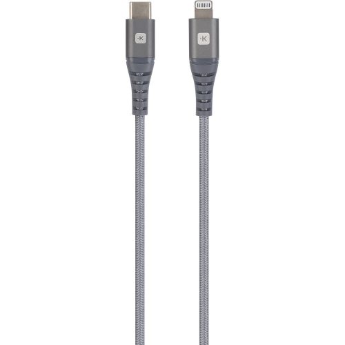 SKROSS Steel Line USB cable, charger, sync, (USB-C - lightning) 1.2m