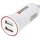 SKROSS USB charger, car, cigarette lighter (2x USB-A, 1A/2.4A)
