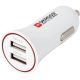 SKROSS USB charger, car, cigarette lighter (2x USB-A, 1A/2.4A)