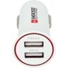 SKROSS USB charger, car, cigarette lighter (2x USB-A, 1A/2.4A)