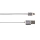 SKROSS Steel Line USB cable, charger (lightning) 1m