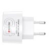 SKROSS USB fast charger (USB-C,USB-A) 45W, PD, + 1.6m USB-C cable, GaN