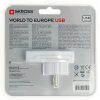 SKROSS 1.500266 World to Europe USB - plug converter for travelers to Europe + USB