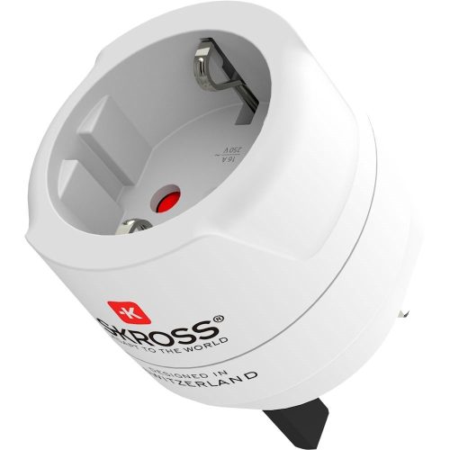 SKROSS plug converter for travelers to the United Kingdom.