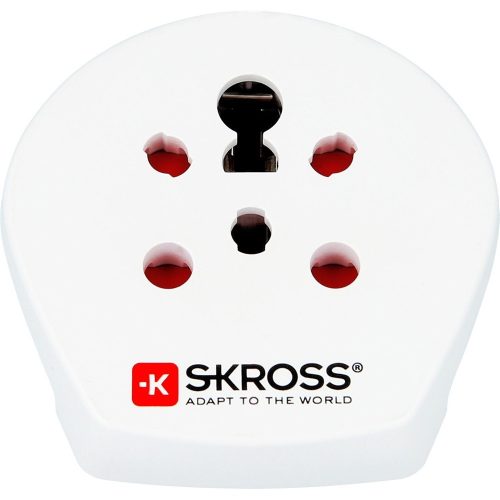 SKROSS 1.500217 plug converter for travelers to India, Denmark, Israel.