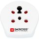 SKROSS 1.500217 plug converter for travelers to India, Denmark, Israel.