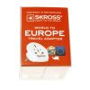 SKROSS 1.500211-2 World to Europe - plug converter for travelers to Europe (boxed)