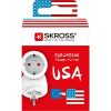 SKROSS plug converter for travelers to the United States