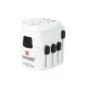 SKROSS PRO WORLD, the safest world travel power plug converter, grounded
