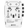 SKROSS World USB travel adapter, PD, (USB-C,USB-A) 45W, + USB-C cable
