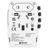 SKROSS World USB travel adapter, PD, (USB-C,USB-A) 65W, + USB-C cable