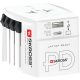 SKROSS MUV USB world travel power adapter, PD (USB A, USB C), 45W + USB-C cable