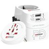 SKROSS PRO Light world travel power adapter (USB-C,USB-A), PD, 45W + USB-C cable