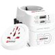 SKROSS PRO Light world travel power adapter (USB-C,USB-A), PD, 45W + USB-C cable
