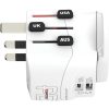SKROSS PRO Light world travel power adapter (USB-C,USB-A), PD, 45W + USB-C cable