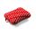 SKROSS Ultra-Comfortable Memory Foam Travel Pillow with Washable Cover, Red
