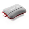 SKROSS Ultra-comfortable memory foam travel pillow with washable cover, red - white