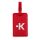 SKROSS suitcase marker, red