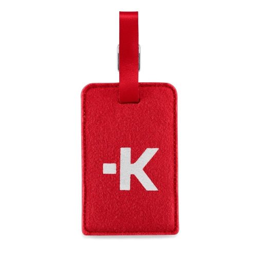 SKROSS suitcase marker, red