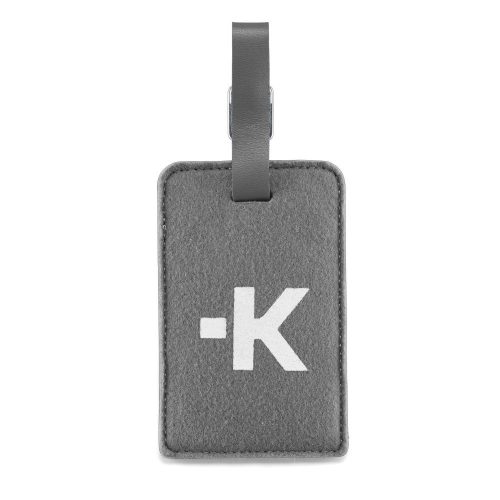 SKROSS suitcase tag, silver