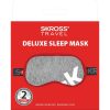 SKROSS ultra comfortable eye mask for sleeping, gray