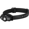 LEDLENSER MH5 outdoor rechargeable LED headlamp 400lm/180m 1x14500 Li-ion, black/gray