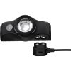 LEDLENSER MH5 outdoor rechargeable LED headlamp 400lm/180m 1x14500 Li-ion, black/gray