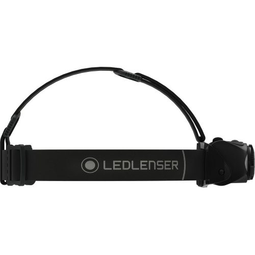 LEDLENSER MH8 outdoor rechargeable LED headlamp 600lm/200m, RGB, 1xLi-ion, black