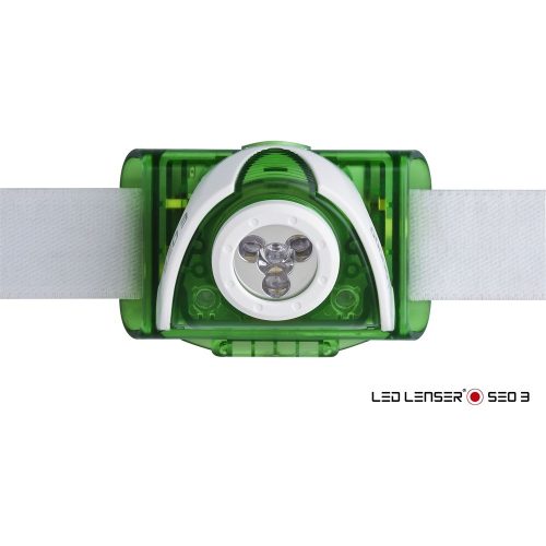 LEDLENSER SEO3 3xAAA 100 lm headlamp green 6103