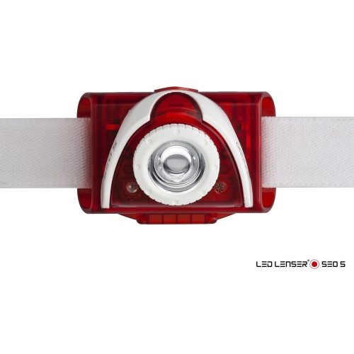 LEDLENSER SEO5 3xAAA 180 lm headlamp red