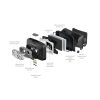 LEDLENSER HF4R Core 500lm/130m, Li-ion, rechargeable headlamp, black