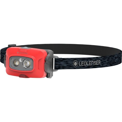 LEDLENSER HF4R Core 500lm/130m, Li-ion, rechargeable headlamp, red