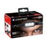 LEDLENSER NEO9R 1200lm Rechargeable Running Headlamp 200m Li-ion/ Black/Grey