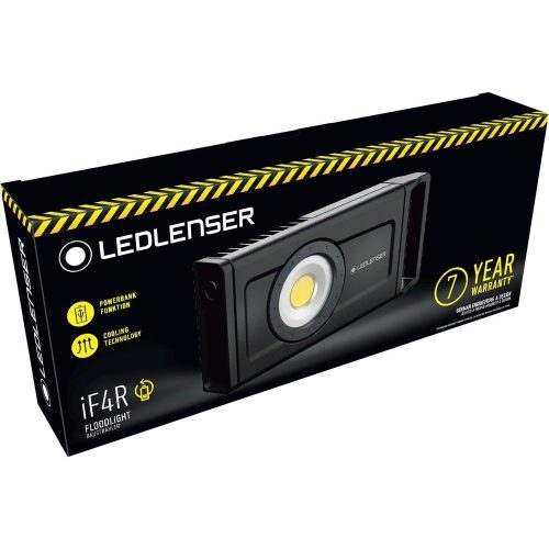 LEDLENSER iF4R Rechargeable Metal Housing Spotlight 2x21700 Battery Pack 3.7V 2500 lumens
