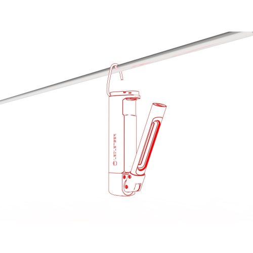 LEDLENSER W7R Work rechargeable work lamp with UV light, 600lm 1xLi-ion