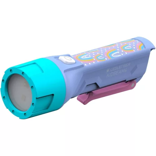 LEDLENSER Kidbeam4 children's flashlight 70lm purple 2xAAA