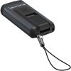 LEDLENSER K6R safety rechargeable key ring light/alarm Li-ion 400lm gray