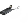 LEDLENSER K6R safety rechargeable key ring light/alarm Li-ion 400lm gray
