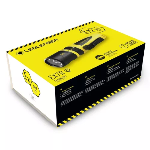 LEDLENSER EX7R Rechargeable Explosion-proof ATEX Lamp 1/21 Zone