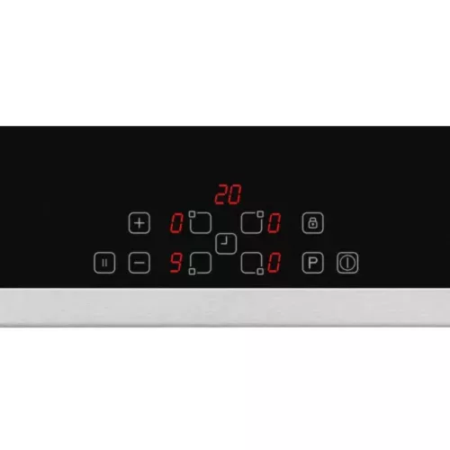  Built-in Induction hob Metal frame, 60 cm, 7400 W, Touch sensor, Child lock, Booster function