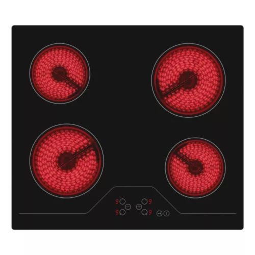 Built-in Ceramic hob Frameless, 60 cm, 6000 W, Touch sensor, Child lock, Booster function