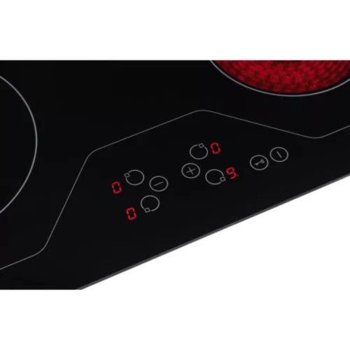 Built-in Ceramic hob Frameless, 60 cm, 6000 W, Touch sensor, Child lock, Booster function