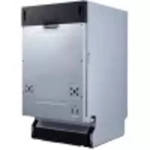  Fully integrated 45 cm, stainless steel interior,automatic door opening , D energy class, 10 place settings,3. cutlery holder, 6 programs, half load, delay