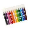 Jumbo colored hinged box markers 12pcs