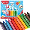 Jumbo Colorpeps candle crayons 12 pcs.