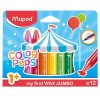 Jumbo Colorpeps candle crayons 12 pcs.